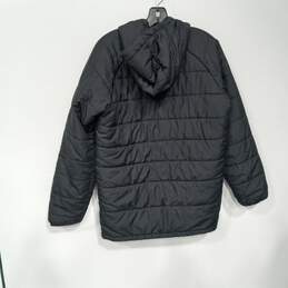 Women's Black Puffer Jacket Size XL alternative image