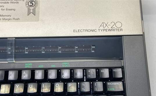 Brother Electric Typewriter AX-20 image number 2