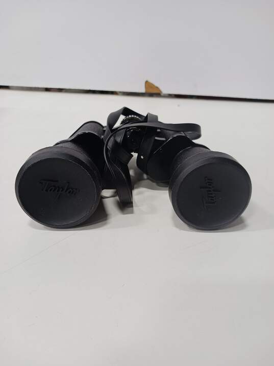 Vintage Taylor 7x50 Binoculars Fully Coated Optics in Case image number 3