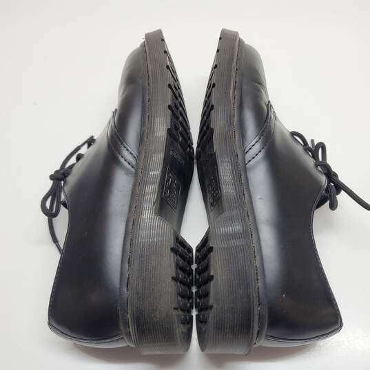Dr. Martens  Mono Smooth Black Leather Oxford Comfort Shoes 14345 Size 8M/9L image number 3