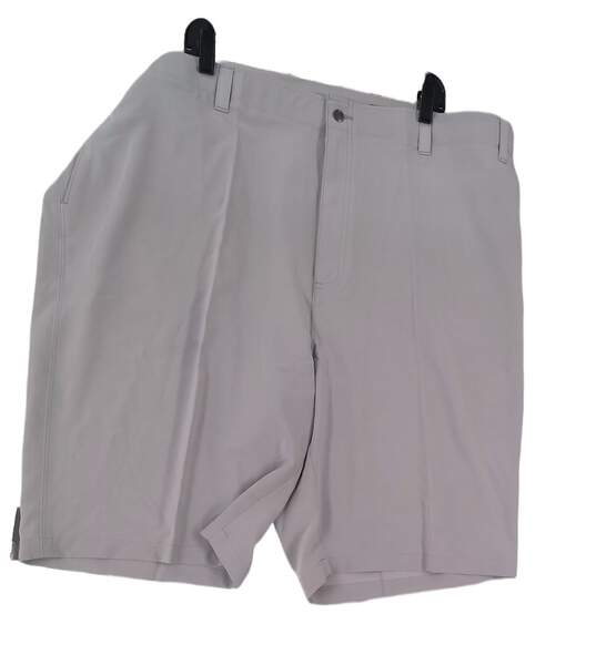 Mens Grey Golf Light Weight Chino Shorts Size 48T image number 1