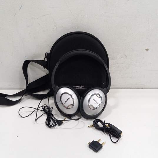 Bose QuietComfort 15 Over the Ear Wired Headsets w/Carrying Case image number 1