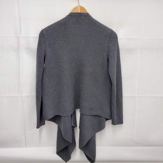 Eileen Fisher WM's Gray Cardigan Sweater Size SM image number 1