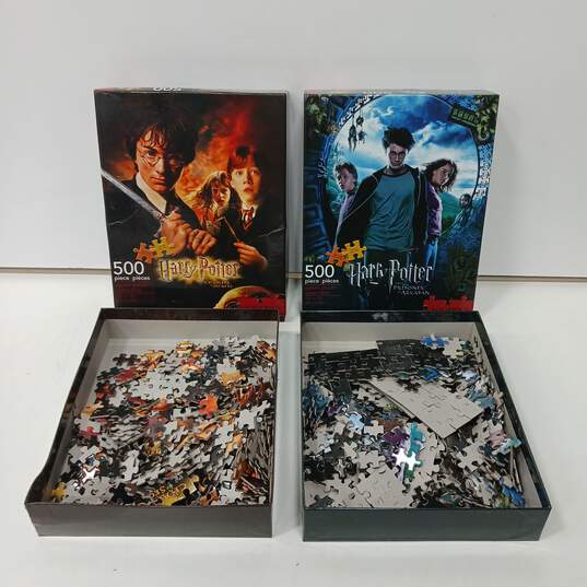 Pair Of  Aquarius Harry Potter Jigsaw Puzzles image number 1