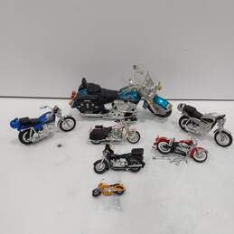 Harley-Davidson Toy Motorcycle Collection Assorted 7pc Lot