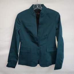 Rag & Bone New York Long Sleeve One Button Blazer Jacket Women's Size 0