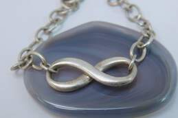 Tiffany & Co. Sterling Silver Infinity Classic Link Bracelet 6.0g