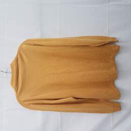 NWT LANA MERINO'S Women's 100% Wool Gold Crew Neck Size XL alternative image
