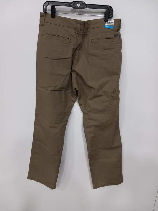 Columbia Omni- Shade Tan Pants Men's Size 35x32 image number 5