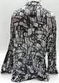 Gianni Versace Black & White Graphic Print Medusa Meander Shirt 50L W/COA image number 7