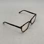Christian Siriano Mens Brown Black Tortoise Square Reading Glasses w/ Black Case image number 6