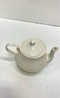 I. Godinger & Co. Tea Pots Lot of 3 Ceramic Ivory White Hot Beverage Tableware image number 7