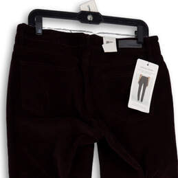 NWT Womens Purple Denim Dark Wash Low Rise Skinny Leg Jeans Size 14X30