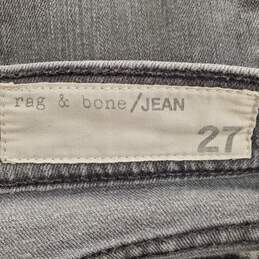 Rag & Bone Women Gray Washed Jeans Sz 27