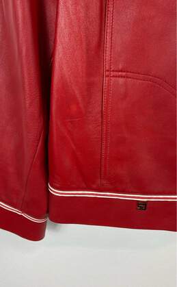 St John Sport by Marie Gray Red Zip up Jacket - Size Medium alternative image