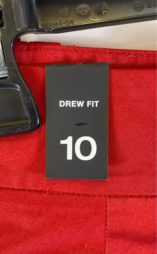 The Limited Red Drew Fit Shorts - Size 10 image number 4