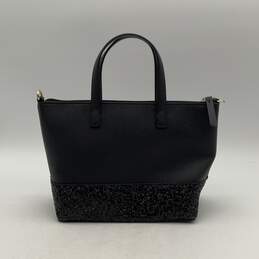 Kate Spade New York Womens Black Greta Glitter Tote Handbag w/ Matching Wallet alternative image