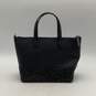 Kate Spade New York Womens Black Greta Glitter Tote Handbag w/ Matching Wallet image number 2