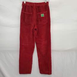 Empyre Tori WM's Red Corduroy Skate Pants Size S alternative image