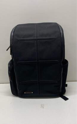 Paul Smith Black Red Nylon Backpack Bag