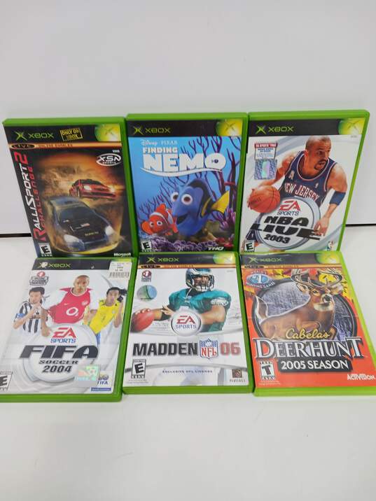 Lot Of 10 Original Xbox Games Clean & Tested