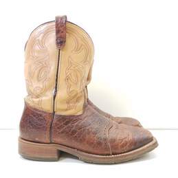 Double-H DH4305 Graham Brown Leather Western Boots Men's Size 13 2EE