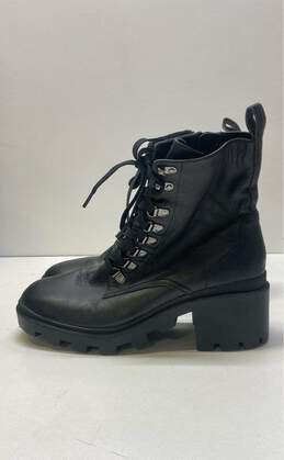 BP Leather Taylor Lea Combat Boots Black 9.5 alternative image