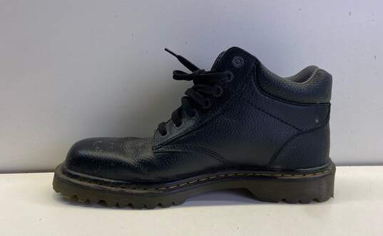 Dr. Martens Harrisfield Black Leather Chukka Ankle Combat Boots Men's Size 12 image number 2