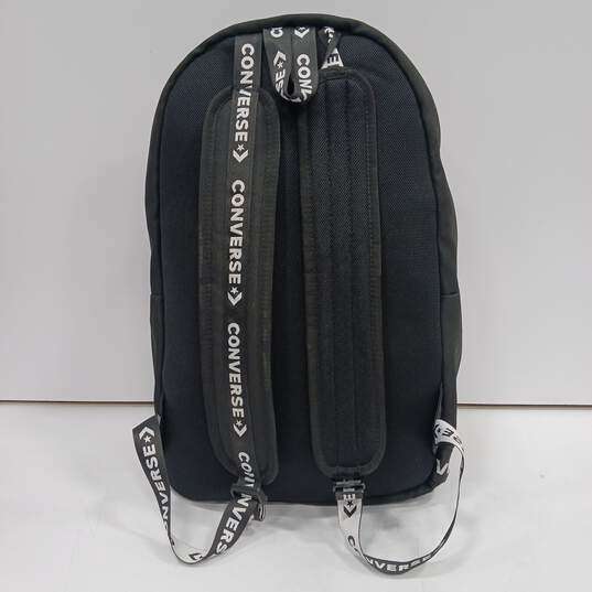 Converse Black And White Backpack image number 2