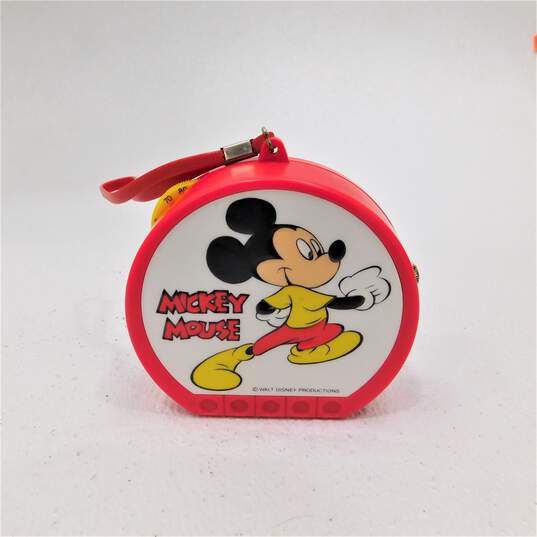 Vintage Mickey Mouse  AM radio with Headphones image number 2