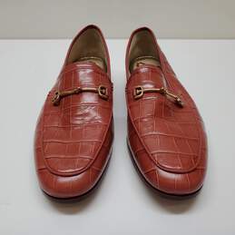 Sam Edelman Loraine Rose Stucco Leather Fashion Rounded Toe Slip On Loafers Sz 9M alternative image