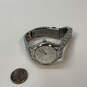 Designer Fossil BQ1590 Silver Tone Chain Strap Round Dial Analog Wristwatch image number 2