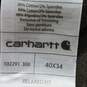 Carhartt Men's Gray Canvas Jeans Size 40x34 image number 4