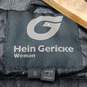 Hein Gericke Women's Black Leather & Nylon Full Zip Motorcycle Jacket Size 8 image number 4