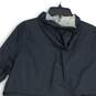 NWT L.L. Bean Womens Black Meridian Long Sleeve Hooded Full-Zip Rain Coat Sz 1X image number 4
