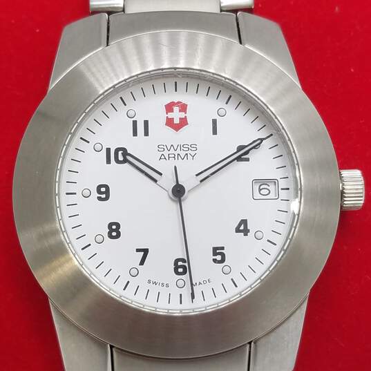 Men's Swiss Army Stainless Steel Watch image number 1