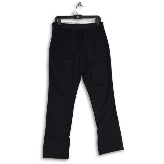 Buy the Womens Black Elastic Waist Slash Pocket Drawstring Sweatpants Size  Medium