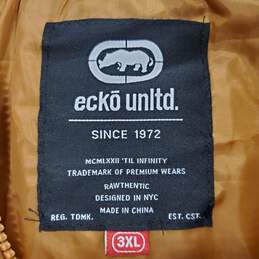Ecko Unltd. Men Brown Quilted Vest Jacket 3XL
