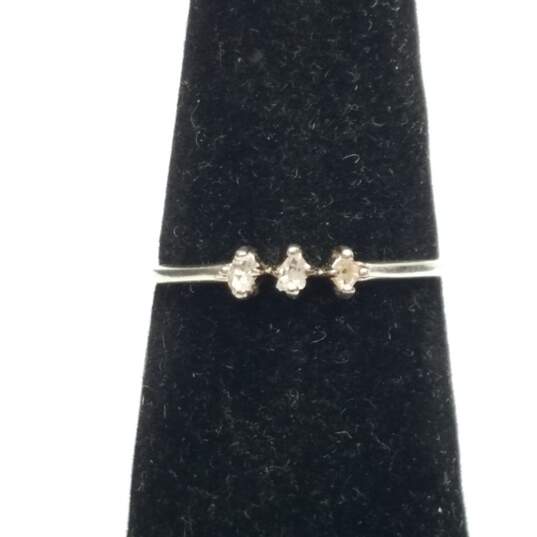 Sterling Silver Gemstone Ring + 7 - 7 1/2" Bracelet Bundle 2 Pcs 13.9g image number 4