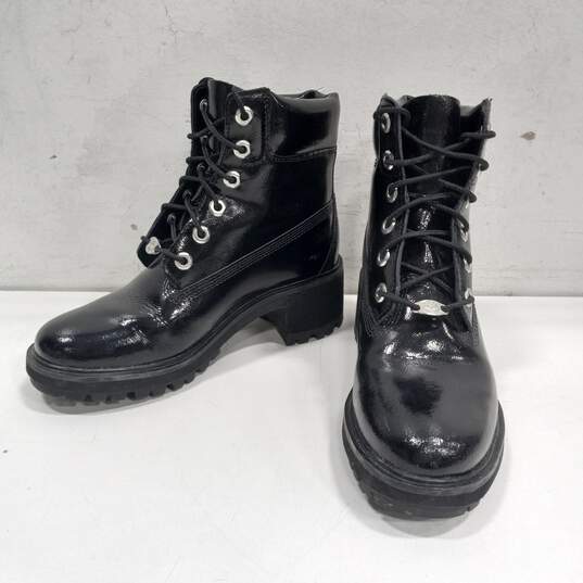 Timberland Women's Black Boots Size 6.5 image number 1