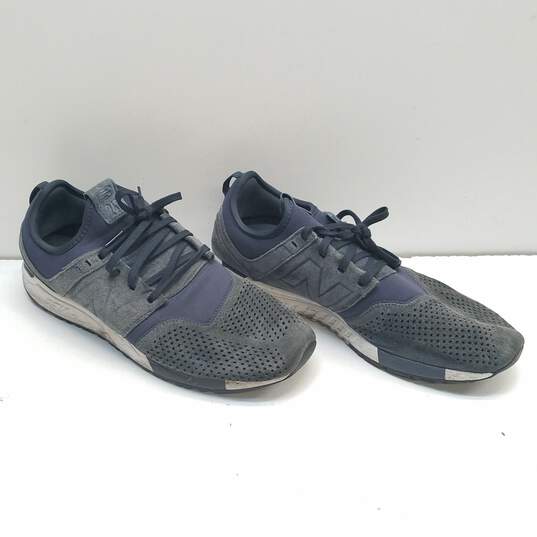 New Balance 247 Suede Low Top Sneakers Navy 12 image number 4