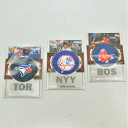 (3) 2023 Topps Baseball Team Logo Commemorative Patches