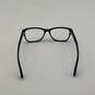 Womens HC6068 Black Full Rim Frame Rectangle Eyeglasses With Case image number 4