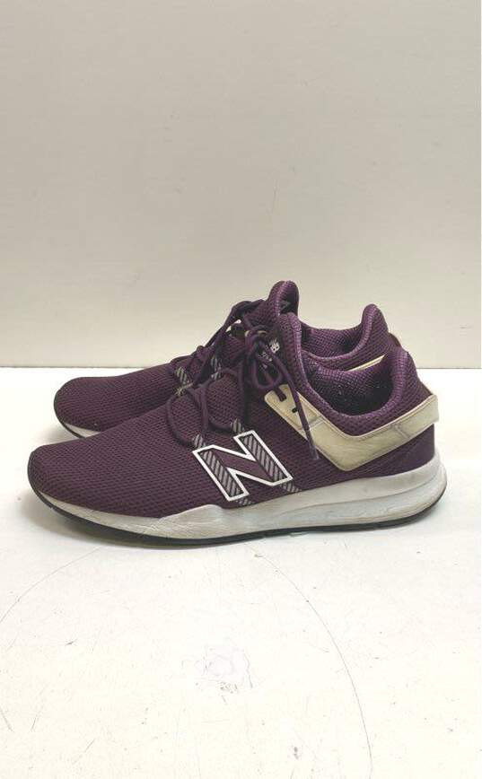 Adidas New Balance 247 v2 Deconstructed Purple Athletic Shoes Men's Size 11 image number 2