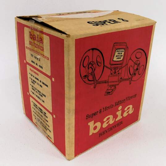 Vintage Baia Reviewer Super 8 Film Editor IOB image number 1