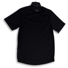 Mens Black Crew Neck Short Sleeve Activewear Pullover T-Shirt Size Small alternative image