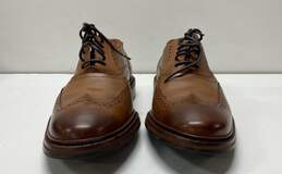 Cole Haan Williams Wingtip Brown Leather Oxford Dress Shoes Men's Size 10.5 alternative image