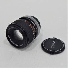Canon FD 100mm f/2.8 S.S.C. MF Lens