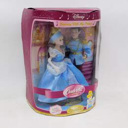 2004 Disney Princess Dancing With My Prince Cinderella Keepsake Porcelain Dolls IOB