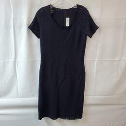 Black Short Sleeve Evening Dress Size 4